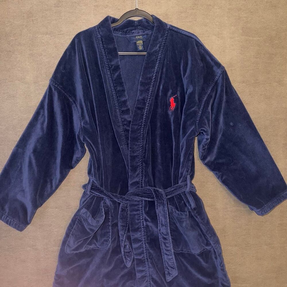 Vintage Polo Ralph Lauren 2000s Terry Cloth Robe - Picture 2 of 8